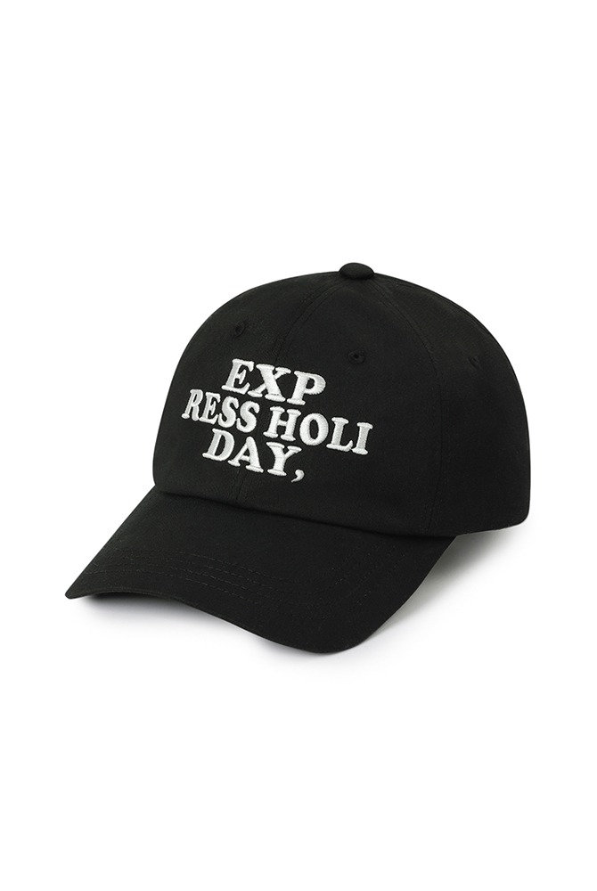 EXP Logo Ball Cap_Black