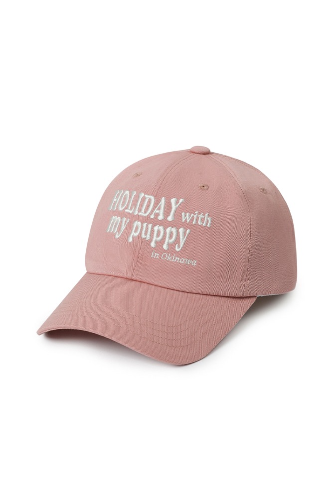 My Puppy Ball Cap_Dust Pink
